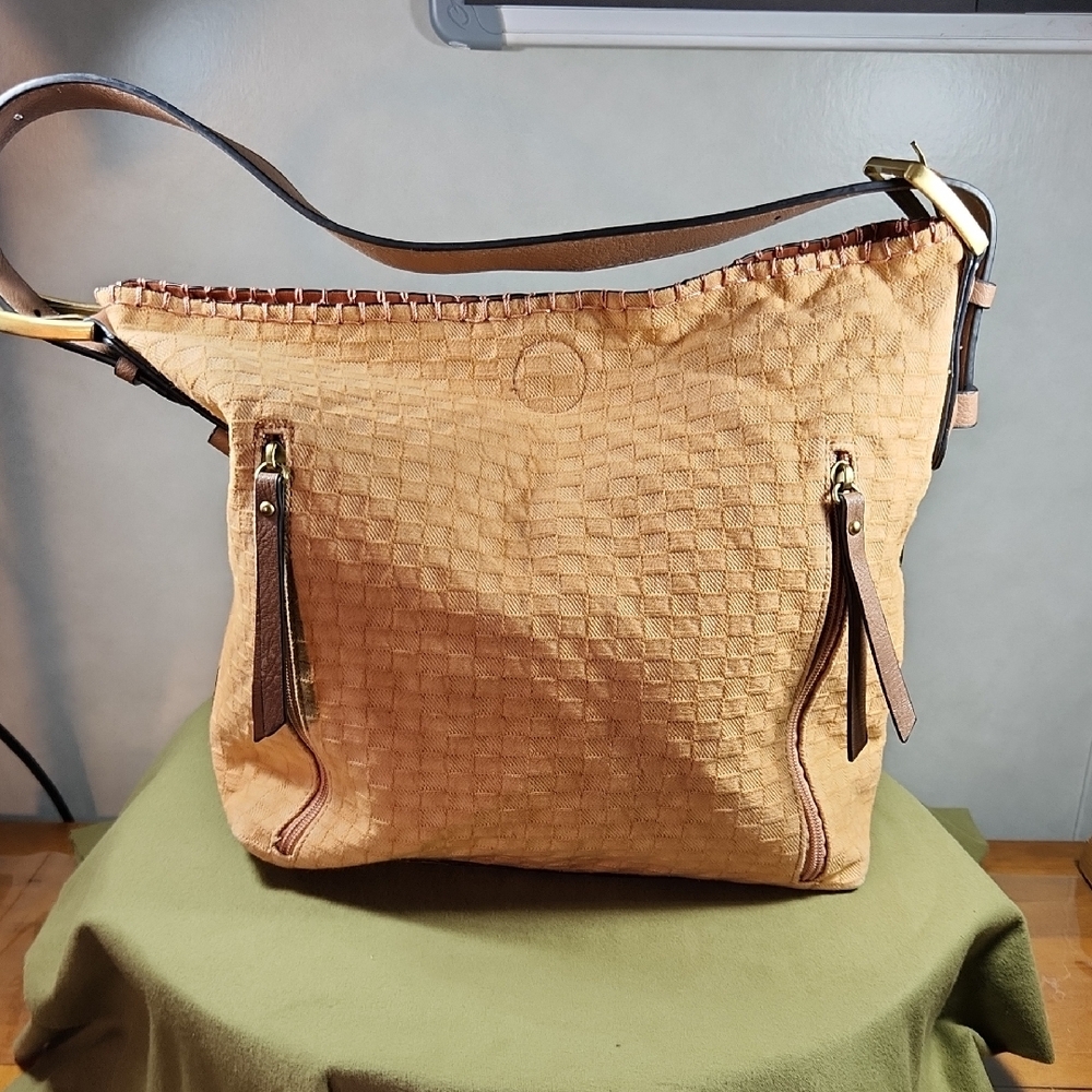 Vegan Leather Hobo Bag by Jen & Co